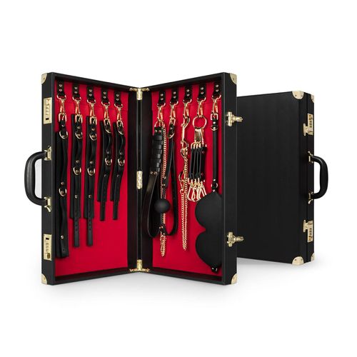 Valise Bondage Suitcase 12 Pices Noir - Bedroom Fantasies - Noir