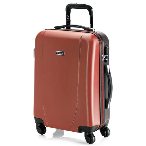 Valise Cabine Rigide Petite 4 Roues Trolley 55 Cm En Abs Textur. Bagage  Main. Rsistant Lgre. Poigne 2 Anses Et Cadenas. Low Cost Ryanair. 71150