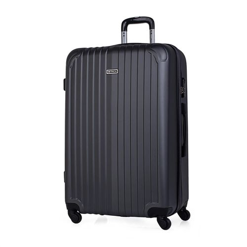 Valise Trolley 76 Cms En Abs. Rigide Et Lgre. Poigne Tlescopique, 2 Anses Rtractables, 4 Roues. Taille Grande Xl. Cadenas  Combinaison T71570