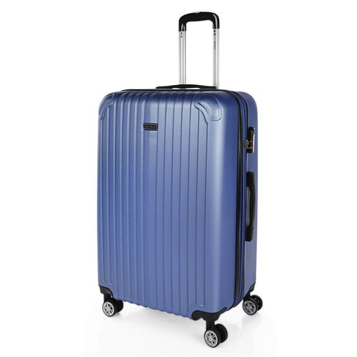 Valise Trolley 76 Cms En Abs. Rigide Et Lgre. Poigne Tlescopique, 2 Anses Rtractables, 4 Roues. Taille Grande Xl. Cadenas  Combinaison T71570