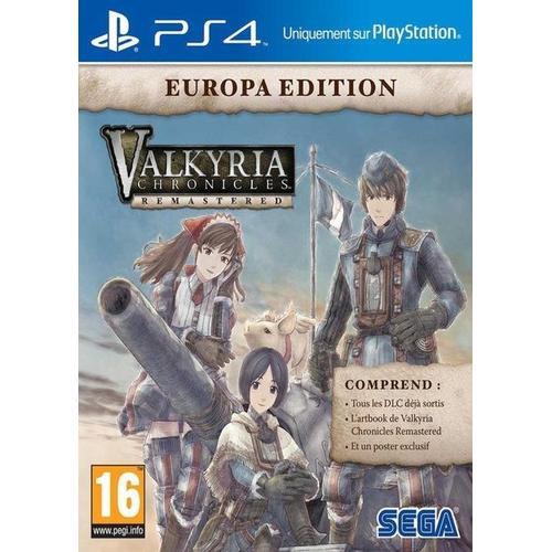 Valkyria Chronicles Remastered Europa Edition Ps4