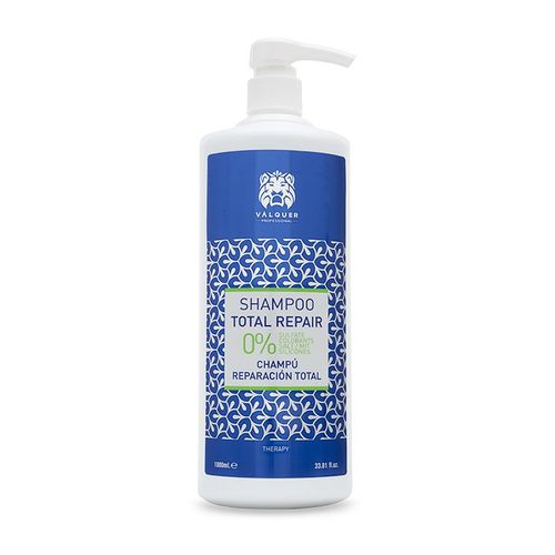 Vlquer Professional Total Repair Zro% Shampooing Sans Sel, Sans Sulfates, Sans Parabens Et Sans Silicones. Cheveux Abms Et Secs - 1000 Ml