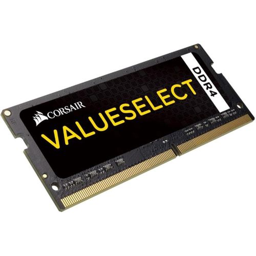 Value Select SODIMM 16Go (1x16Go) DDR4 2133MHz C15 Mmoire pour Ordinateur Portable/Notebook - Noir CMSO16GX4M1A2133C15