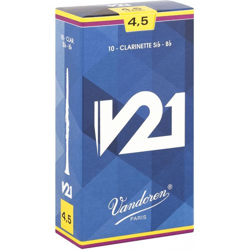 Vandoren Cr8045 - Anches Clarinette Sib V21 Force 4,5