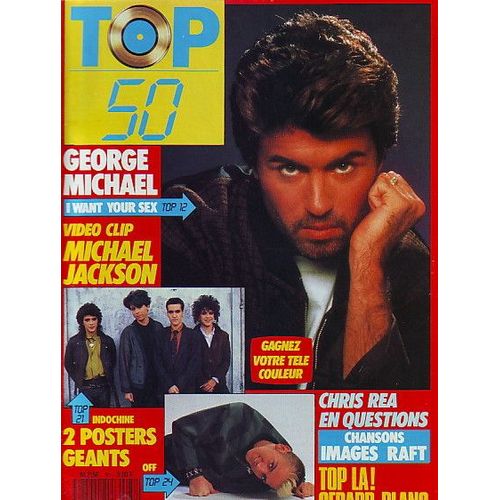 Vanessa Paradis 1p/ Phil Barney 1/2p/ George Michael 4p/ Michael Jackson 4p/ Raft 1p/ Chris Rea 2p/ Richard Berry 1p/ Steve Allen 2p/ Images 1p/ Gerard Blanc 2p/ Bee Gees 1/2p/ Carmel 1/2p/ Steve Jones 1/2p 81