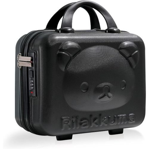 Vanity Rigide Femme Vanity Fille 10l,Vanity Case Rigide Avec Code Mini Valise Rangement Avec Poigne,Portable Vanity Voyage Valise De Toilette Impermable Et Rsistant  L'usure