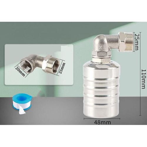Vanne  Flotteur En Acier Inoxydable 1/2,3/4 