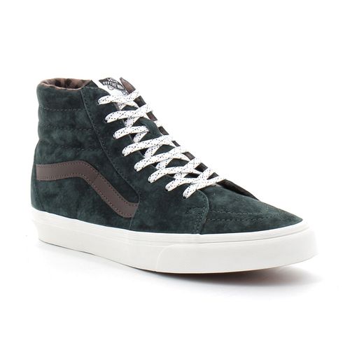 Vans - Chaussures Montantes  Lacets Pour Adulte En Daim Sk8-Hi - Vert - 43