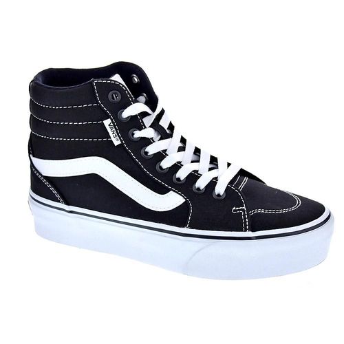 Vans Filmore Hi Platform Baskets Botte Femme Noir - 36