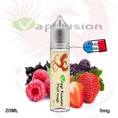 Vap'fusion : E Liquide Fruits Rouges 20ml + Booster Nicotine - Vapfusion - 6mg