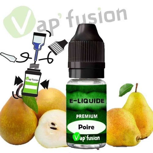 Vap'fusion : E Liquide Poire 10ml Vapfusion - 9mg