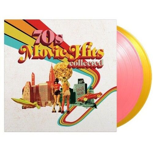 Various Artists - 70's Movie Hits Collected / Various - Limited 180-Gram Pink & Yellow Colored Vinyl [Vinyl Lp] Ltd Ed, 180 Gram, Pink, Yellow, Colored Vinyl, Holland - Import - Various Artists