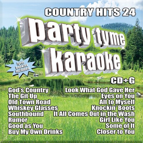 Various Artists - Party Tyme Karaoke: Country Hits 24 (Various Artists) [Cd] - Various Artists