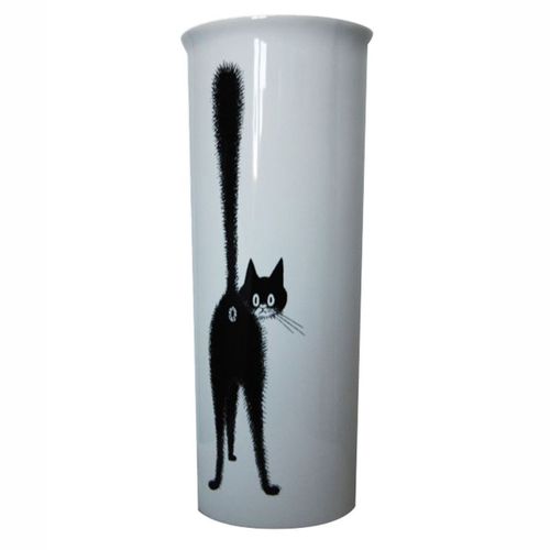 Vase En Cramique Allong Chats Par Dubout