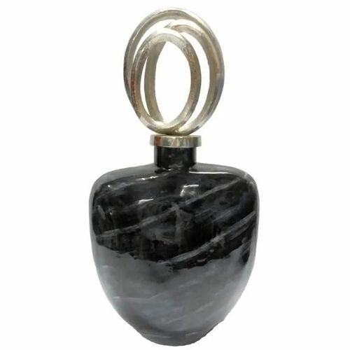 Vase Noir Design Moderne 48 Cm
