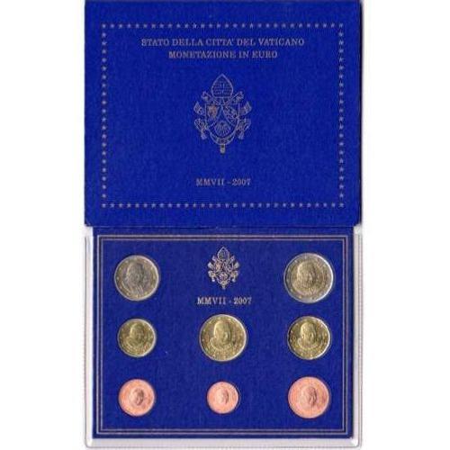 Vatican Serie Euros Complete 2007 Neuve 