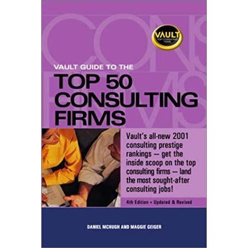 Vault Top 50 Consulting Firms 2025 Gennie Tuesday