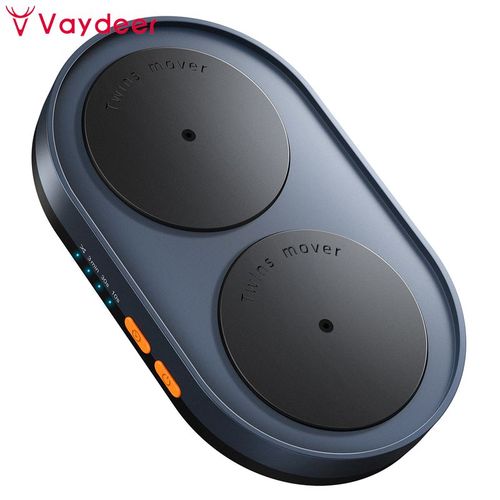 Vaydeer-Souris Ultra Mince Avec Minuterie  Intervalle Rglable,Jiggler Indtectable Et Silencieux Simulant Un Mouvement Raliste - Type Dual Turntable