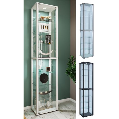 Vcm Bois Verre Vitrine De Collection Vitrine De Verre Vitrine Stand Vitrine Kavisa Xl Bois Verre Vitrine De Collection Vitrine De Verre Vitrine Stand Vitrine Kavisa Xl