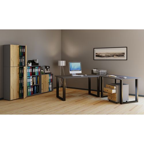 Vcm Bureau D'angle Bureau Informatique Table D'angle Lona Profondeur 50 U Alu Argent Bureau D'angle Bureau Informatique Table D'angle Lona Profondeur 50 U Alu Argent