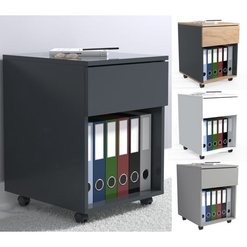 Vcm Caisson Roulant Caisson D'appoint Caisson De Bureau  Roulettes Dalosa 1 Tiroir Caisson Roulant Caisson D'appoint Caisson De Bureau  Roulettes Dalosa 1 Tiroir