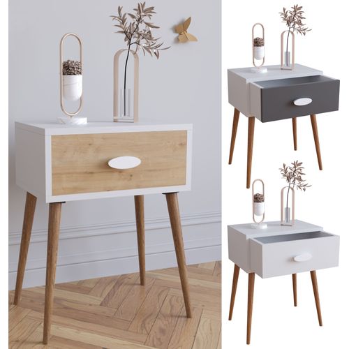 Vcm Table De Nuit Table D'appoint Tiroir Console Boxspring Table De Nuit Singol L Table De Nuit Table D'appoint Tiroir Console Boxspring Table De Nuit Singol L