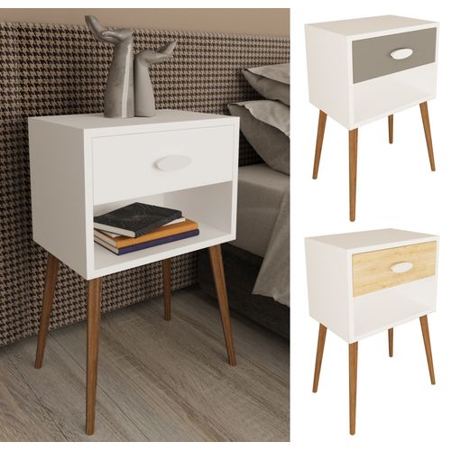 Vcm Table De Nuit,Table D'appoint,Tiroir,Console,Boxspring,Table De Nuit,Singol,Xl