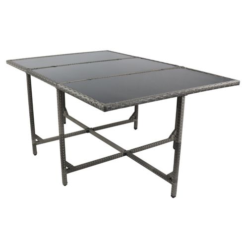 Vcm Vcm Rotin Table De Balcon Table De Jardin Camping 170x110 Raloso Vcm Rotin Table De Balcon Table De Jardin Camping 170x110 Raloso