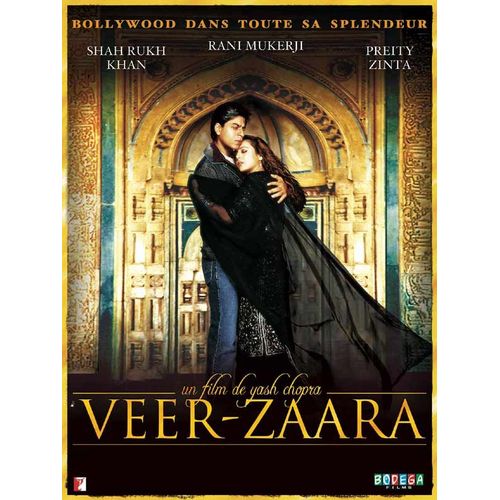Veer-Zaara - Vritable Affiche De Cinma Plie - Format 40x60 Cm - De Yash Chopra Avec Shah Rukh Khan, Preity Zinta, Rani Mukerji, Amitabh Bachchan, Kiron Kher, Divya Dutta, Boman Irani - 2006