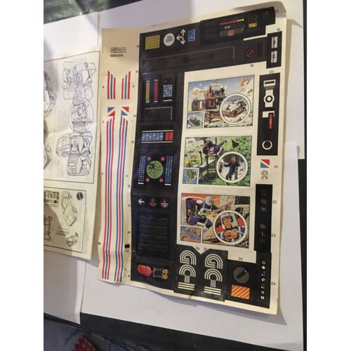 Vhicule Centre De Commande Super Commande Big Jim En Boite 1984 Mattel