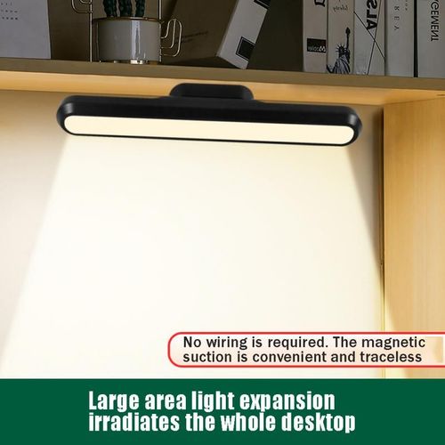 Veilleuse Magntique Intelligente Et Portable, Lampe De Table Rechargeable, Tricolore, Gradation Continue De La Temprature, Lumire De Lecture, Dcoration