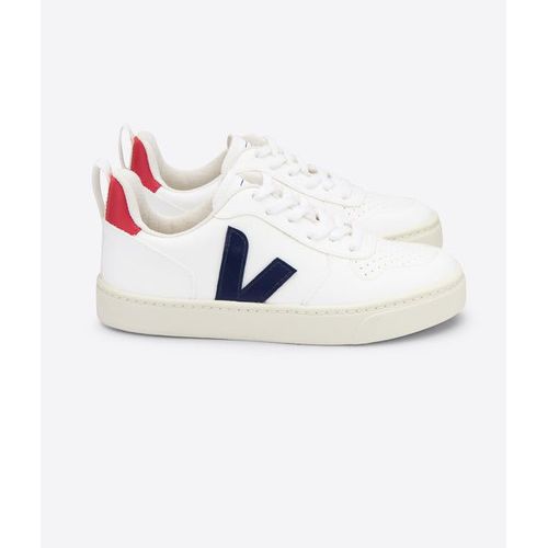 Veja V-10 Lace Cwl White Cobalt Pekin - 33