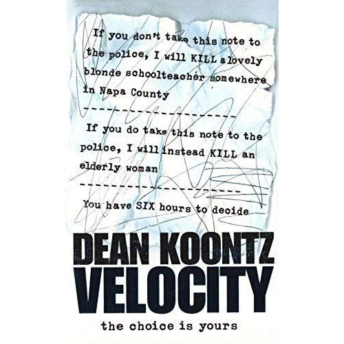 Velocity   de dean-r koontz  Format Broch 