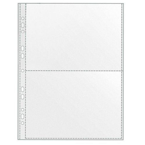 Veloflex Pochette Transparente Compartimente 2 X A5 Lot De 100 Import Allemagne