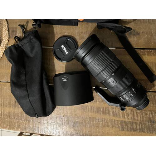 Vend objectif Nikon af-s 200-500mm f/5.6 vr