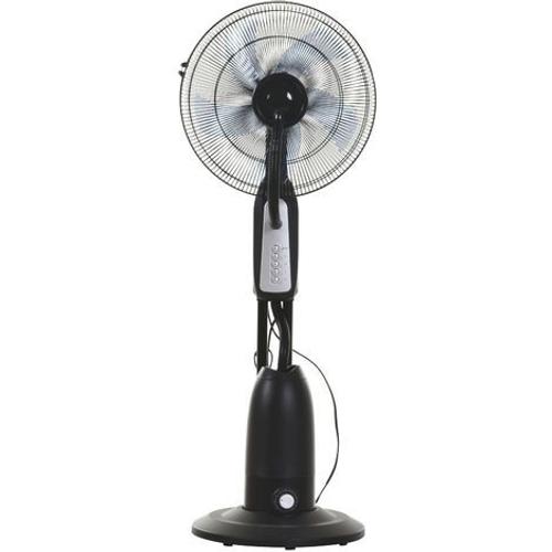Ventilateur brumisateur sur roulettes - oscillant silencieux 90 W