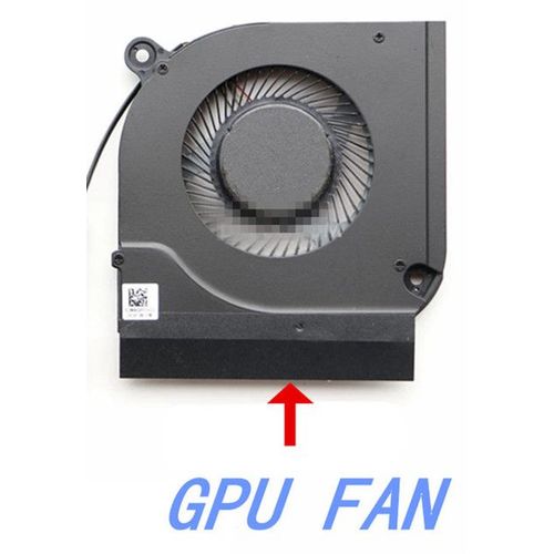 Ventilateur de refroidissement CPU pour ordinateur portable pour ACER Nitro 5 AN517-41 AN517-52 AN515-55 PH315-53 AN515-56 AN515-57 CPU et GPU - Type GPU fan