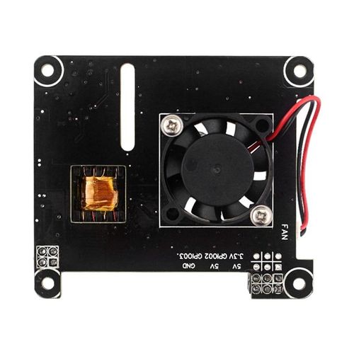 Ventilateur De Refroidissement Pour Raspberry Pi 3b +/4b, Standard, Sortie 5v 2,4 A Et 25x25mm