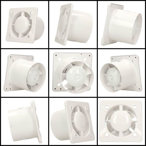 Ventilateur extracteur d'air  cordon  traction 125mm Inox Escudo Ventilation