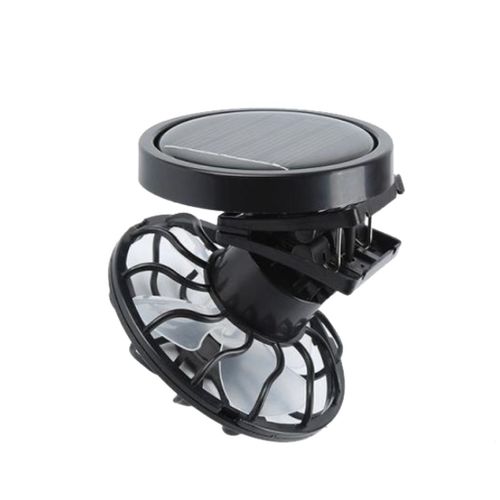Mini Ventilateur Solaire à Clip Pour Chapeau - Rechargeable