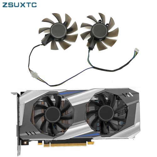 Ventilateur P106 82S2H pour GALmankind GTX1060,refroidisseur pour KFA2 GeForce GTX 1060 OC,pour remplacement de cartes de fouille,2 pices/lot