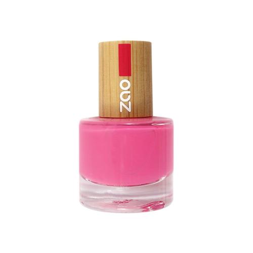 Vernis  Ongles : 657 Rose Fuchsia Zao - Zao Essence Of Nature - Vernis  Ongles Vegan