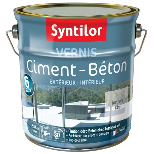 Vernis Ciment, Bton Syntilor Incolore 2,5l