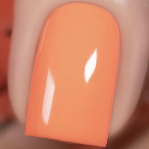 Vernis Semi Permanent,16ml Couleur De Neon Peachy Coral Fluo Corail Vernis  Ongles Gel Uv Led Nail Art Soak Off Manucure - M098