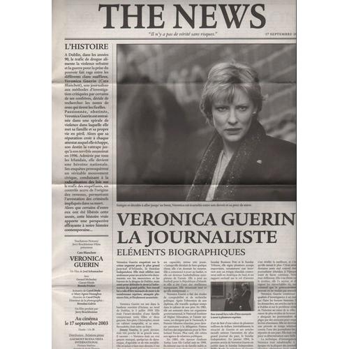 Veronica Guerin, Dossier De Presse, Joel Schumacher, Cate Blanchett, Ciarn Hinds, Gerard Mcsorley