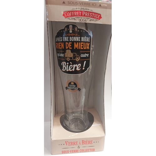 Verre A Biere Plus Sous Verre Apres Une Bonne Biere Rien Mieux Qu'une Autre Biere