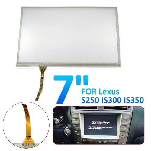 Verre De Panneau D'cran Navigation Numriseur Lcd Moniteur Pour Bmw E53x5 00-06 / E39 96-03 /E38 95-01 Remplacer Lta070b510f