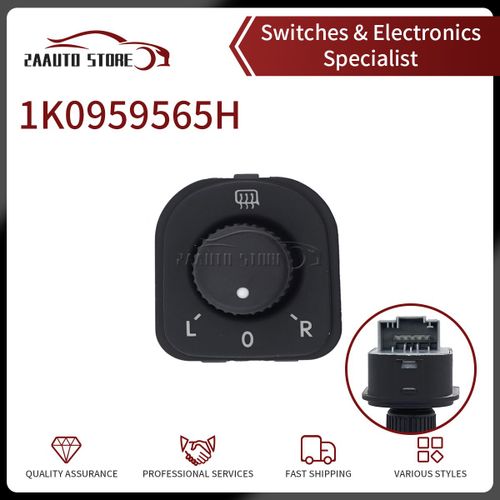 Verrerie Pour Vw 5 Mk5 Pessat Golf 5 6, 0959565h, 0959565f, 0 959 565f, Interrupteur De Commande De Rtroviseur, Bouton De Vue Latrale