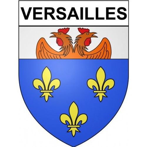 Versailles 78 Ville Stickers Blason Autocollant Adhsif - Taille : 12 Cm