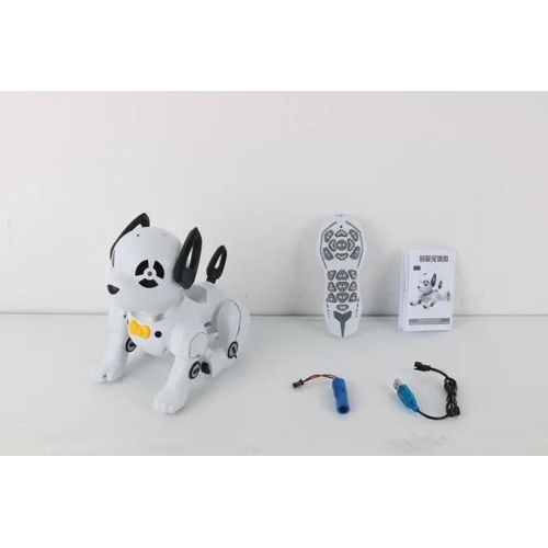 version anglaise - Robot chien tlcommand, jouet intelligent, programmation intelligente RC, danse, marche, animaux de compagnie lectroniques, cadeau pour enfants garons Version anglaise